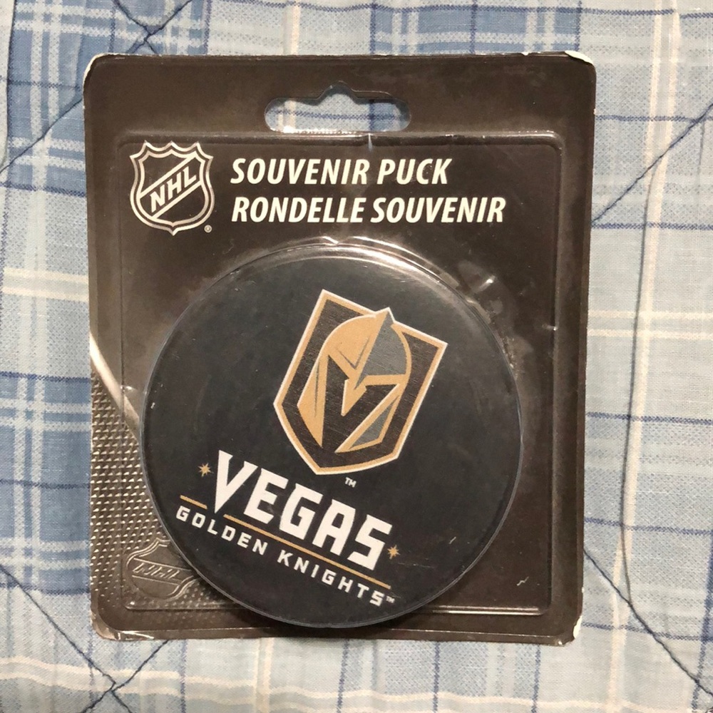 Vegas Golden Knights Souvenir Puck
